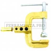 PINZA MORSETTO MASSA G 500 PLUS A VITE per FILO SALDATRICE ELETTRICA