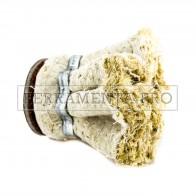 FUNGO in SISAL COTONE RINFORZATO per LUCIDATURA FRONTALE A SPECCHIO METALLI ACCIAO