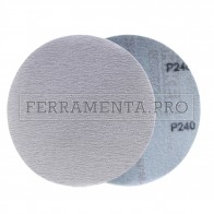 DISCO VELCRATO STEARATO SENZA FORI Ø150mm per ROTORBITALE per LEVIGARE LEGNO VERNICE STUCCO CARROZZERIA 