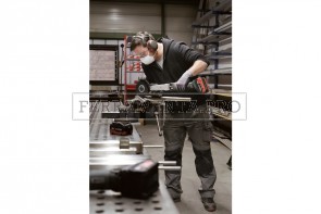 Metabo KNS 18 LTX 150 Levigatrice per saldature ad angolo, a batteria