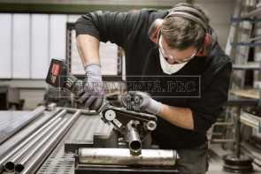 Metabo RB 18 LTX 60 Levigatrice a nastro per tubi, a batteria