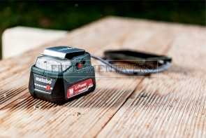 Metabo PowerMaxx PA 12 LED-USB Adattatori batteria Power