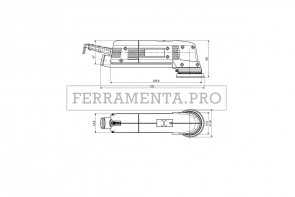 Metabo SX E 400 Levigatrice roto-orbitale