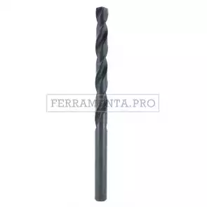 PUNTA ELICOIDALE HSS MOLATA RETTIFICATA DIN 340 SERIE LUNGA per METALLO ACCIAIO ALPACCA