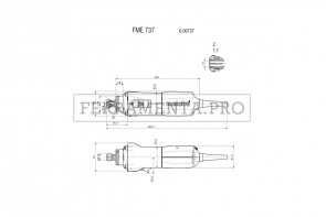 Metabo FME 737 Fresatrice verticale; motore per fresare e rettificare