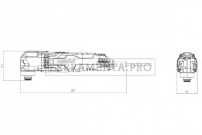 Metabo MT 400 Quick Set Multitool in Valigetta in plastica