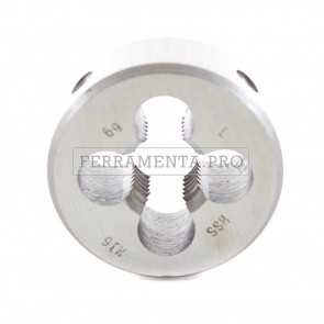 FILIERA SINISTRA FILETTATURA METRICA PASSO GROSSO in ACCIAIO HSS per FILETTARE