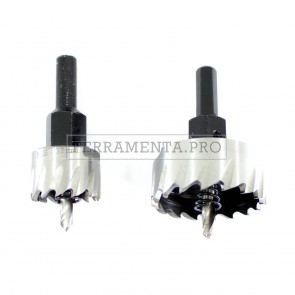 FRESE a TAZZA HSS con SCARICO LATERALE ROMPITRUCIOLO per FORATURA ACCIAIO 