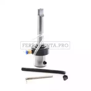 ADATTATORE per TRAPANO a COLONNA da CONO MORSE CM 3 a WELDON 19 LUBRIFICATO