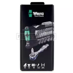 KIT CRICCHETTO CRICCO con INSERTI e BUSSOLE WERA PROFESSIONALE per FAI DA TE OFFICINA