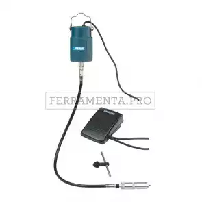 SMERIGLIATRICE ad ALBERO FLESSIBILE con VARIATORE DI VELOCITÀ A PEDALE