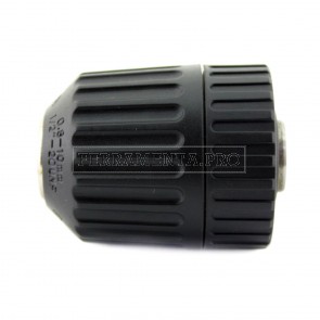 MANDRINO AUTOSERRANTE A ROTAZIONE PROFESSIONALE per ELETTROUTENSILI REVERSIBILI