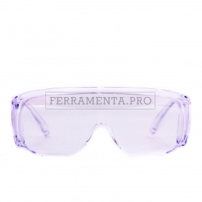 OCCHIALI PROTETTIVI POLYSAFE LENTI e MONTATURA TRASPARENTI INCOLORE EN166