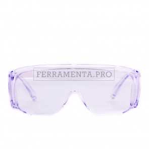 OCCHIALI PROTETTIVI POLYSAFE LENTI e MONTATURA TRASPARENTI INCOLORE EN166