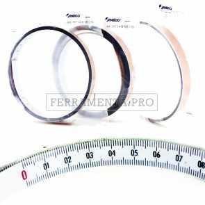 NASTRO METRO GRADUATO MISURAZIONE DA DESTRA con BIADESIVO 