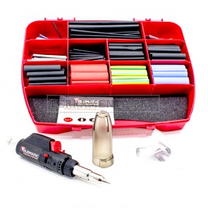 KIT GUAINE TERMORESTRINGENTI ELEMATIC ET 100 ASSORTIBOX in VALIGETTA VARI COLORI E DIMENSIONI