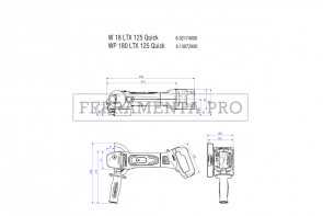 Metabo WP 18 LTX 125 Quick Smerigliatrice angolare a batteria