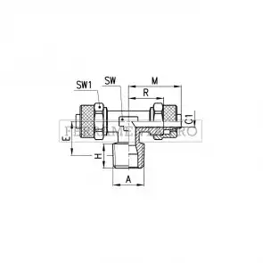 Camozzi 1410 12/10-3/8 - Raccordi Mod. 1410