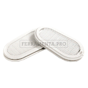 COPPIA FILTRI per MASCHERA ELIPSE P3 FILTRO RICAMBIO POLVERI FUMI MOLATURA