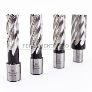 Fresa in acciaio M2 HSS Weldon da 12-65mm lunghezza 50mm