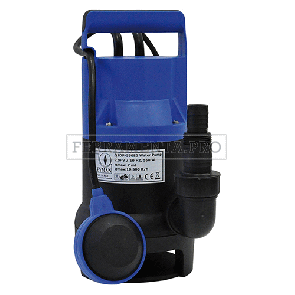 ELETTROPOMPA SOMMERGIBILE IN PVC 550 watt - 10500 litri/h - hp 0,75