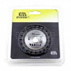 COPPIA di LAME UNIVERSALI per STRIKE TWINBLADE 80 115 155 160 TWIN BLADE