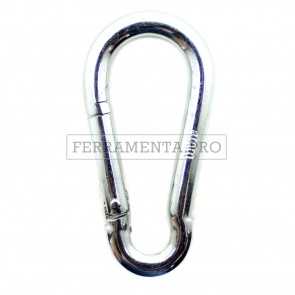 MOSCHETTONE in ACCIAIO ZINCATO PROFESSIONALE VARIE MISURE