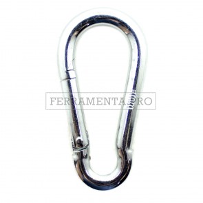 MOSCHETTONE in ACCIAIO ZINCATO PROFESSIONALE VARIE MISURE