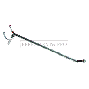 GANCIO PER PANNELLI PORTAUTENSILI cm 10