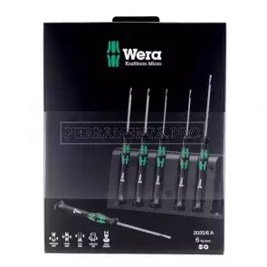 KIT CACCIAVITI GIRAVITI KRAFTFORM MICRO WERA PROFESSIONALE per CELLULARI SMARTPHONE ELETTRICISTA ELETTRONICA