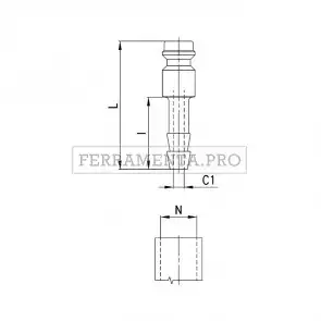 Camozzi 5680 09 - Raccordi Mod. 5650 Profilo Mini e Mod. 5680 Profilo Europeo