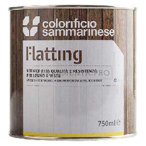 VERNICE SINTETICA FLATTING TRASPARENTE per LEGNO ESTERNO Lt. 0,750