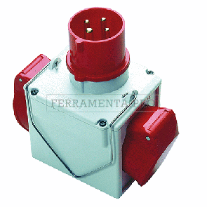 ADATTATORE INDUSTRIALE DOPPIO 73111