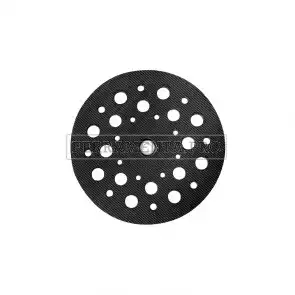 PLATORELLO VELCRATO MULTIFORO 125 mm RICAMBIO ORIGINALE METABO per SXE 3125