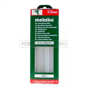 STICK METABO BASTONCINI RICAMBI COLLA A CALDO 11x200mm 500g TRASPARENTE PISTOLA