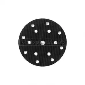 PLATORELLO VELCRATO 150 MM FORATO 8 + 6 FORI RICAMBIO per METABO SXE 450