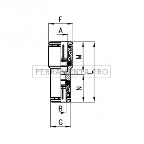 Camozzi 6580 8-6 - Raccordi Mod. 6580 - Ridotto