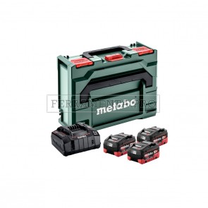 METABO Set di base 3 x LiHD 5,5 Ah + metaBOX 145 (685069000)