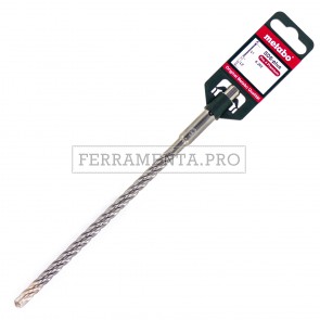 PUNTA METABO SDS-PLUS 4 TAGLIENTI LAME per MURATURA CEMENTO PIETRA CALCESTRUZZO