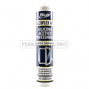 SILICONE ACETICO UNIVERSALE Sigill Silcoflex 470 280ml