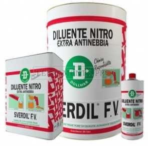 DILUENTE NITRO ANTINEBBIA SVERDIL® NITRO FV 1l ALTA QUALITÀ