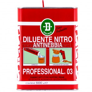 DILUENTE NITRO ANTINEBBIA PROFESSIONAL® 03 5l ALTA QUALITÀ