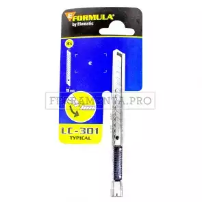 Cutter professionale INOX LC-301 9 mm
