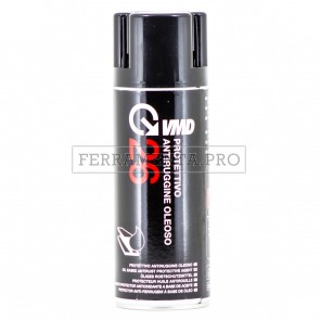 PROTETTIVO ANTIRUGGINE OLEOSO 400ml PER TUTTI I METALLI GREZZI LAVORATI CROMATI VMD26