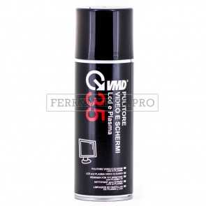 PULITORE BOMBOLETTA SPRAY 200ml per SCHERMI LCD e PLASMA VMD35 PROFESSIONALE