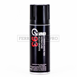 LUBRIFICANTE SPRAY ALLA GRAFITE PER SERRATURE VMD93 200ml
