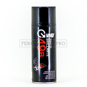 ZINCO BRILLANTE SPRAY 400ml ZINCANTE A FREDDO PROTETTIVO E RESISTENTE VMD49BR