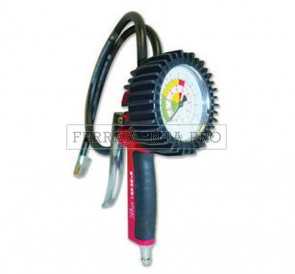 AIREX ARIA Pistola di gonfiaggio Professionale con manometro D.63 e innesto rapido