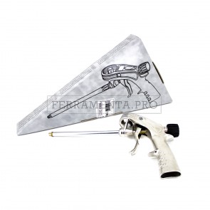 PISTOLA PER SCHIUMA POLIURETANICA PROFESSIONALE ALTA RESISTENZA ROBUSTA IN ACCIAIO