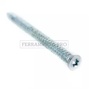 VITE TURBOVITE TESTA SVASATA 7,5mm per FISSAGGIO SERRAMENTI INFISSI PORTE FINESTRE